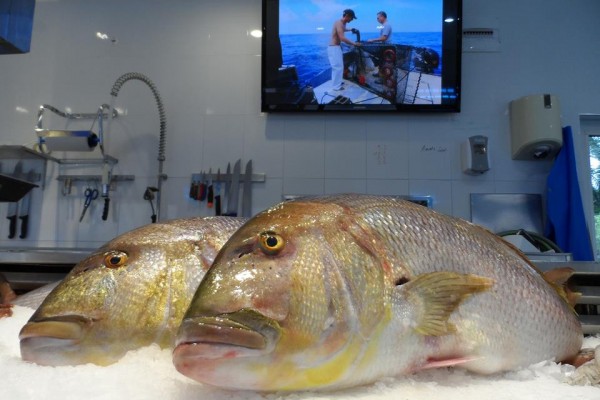 CORSE IKEJIME est présent à la poissonnerie SAINT CHRISTOPHE à Saint Florent